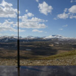 Norwegen, Panoramablick auf Berg Snoehetta