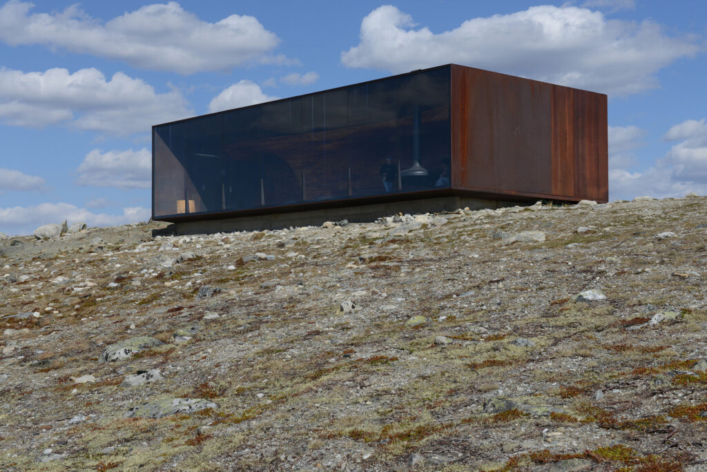 Norwegen, Aussichtspavillon, Architekt Snoehetta